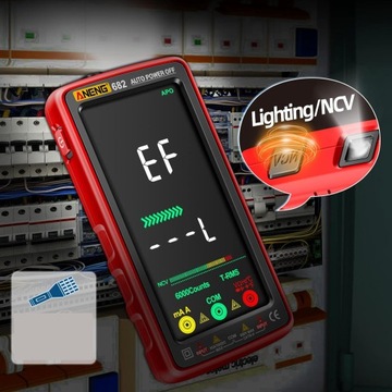 ЦИФРОВОЙ ТОЧНЫЙ ПОЖАРТЕСТЕР С ПОДСВЕТКОЙ ЖК-дисплея