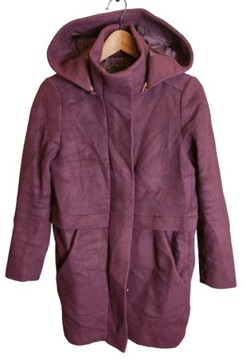 Massimo Dutti ciepły płaszcz z kapturem EUR 36