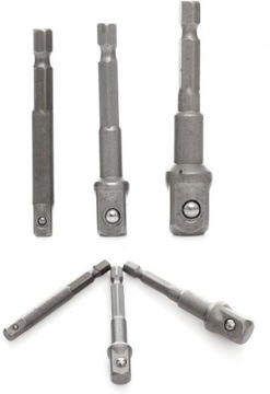 ПЕРЕХОДНИКИ ДЛЯ ОТВЕРТОК НАСАДКИ 1/4 3/8 1/2