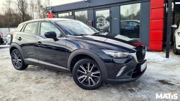 Mazda CX-3 Crossover 2.0 SKY-G 120KM 2017 Mazda CX-3 2.0benz Manual Navi LIFT kamera climatronic 100 bezwypadek Skora, zdjęcie 23