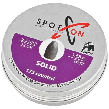 Śrut Spoton Solid 26gr 5.5mm, 175szt.