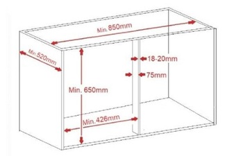 ГРУЗОВАЯ КОРЗИНА MAGIC CORNER ЛЕВАЯ СТЕНА 450 ЗАКРЫТИЕ