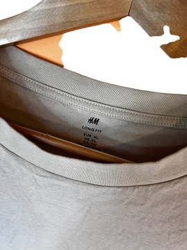 Koszulka H&M beżowa klasyk XL