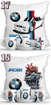 КОМПЛЕКТ КРУЖКА + ПОДУШКИ BMW