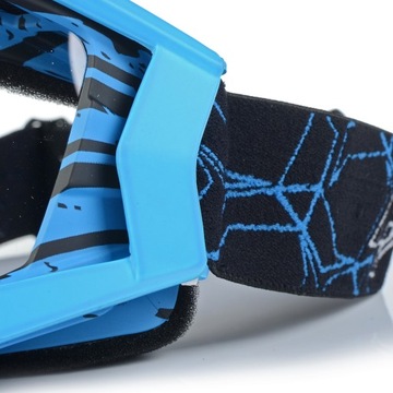 ГОЛУБЫЕ ОЧКИ ДЛЯ квадроциклов NAXA G3 С ПРОТИВ ЗАТЕГАНИЯ CROSS QUAD