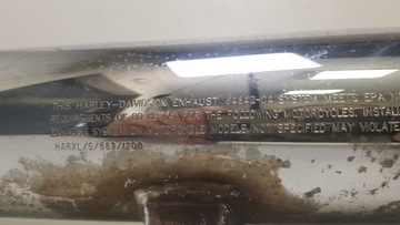 HARLEY DAVIDSON SPORTSTER 883 ГЛУШИТЕЛЬ ВЫХЛОПА