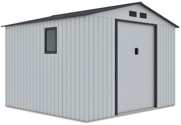 DOMEK NARZĘDZIOWY OGRODOWY HUDSON 9x8 Light Grey