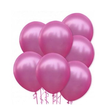 Bukiet balonów różowy 20szt Barbie intensywny 10 c