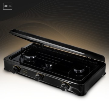 ГАЗОВАЯ ПЛИТА ДЛЯ ТУРИСТИЧЕСКИХ БАЛЛОНОВ 3 ГОРЕЛКИ ПОРТАТИВНАЯ ДЛЯ КЕМПИНГА СТЕЛЛА