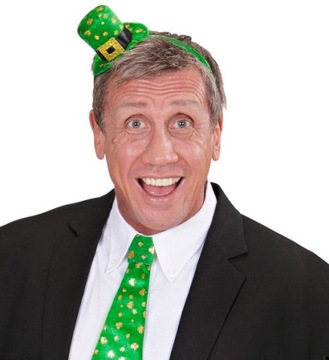 ПОВЯЗКА + ШЛЯПА ДЕНЬ СВЯТОГО ПАТРИКА ИРЛАНДИЯ