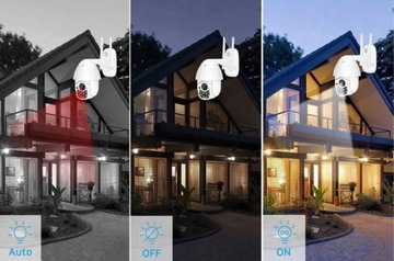НАРУЖНАЯ WIFI IP-ВРАЩАЮЩАЯСЯ КАМЕРА 4 Мпикс. МОНИТОРИНГ