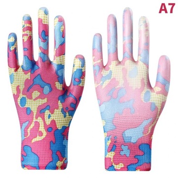 1Pair Non-Slip Working Gloves Planting Yard