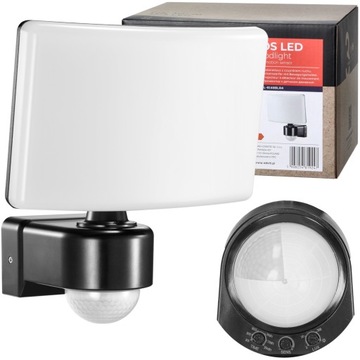 Lampa Zewnętrzna LED 30W Czujnik Ruchu i Zmierzchu