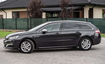 Peugeot 508 I SW Facelifting 2.0 BlueHDi 150KM 2015 Peugeot 508 2.0HDI 150KM Hed-Up Navi Skora Pano Alu Ledy Gwarancjia, zdjęcie 6