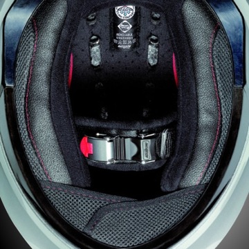 NOLAN N87 Шлем черный глянцевый, размер L N-COM 003