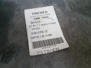 ОБИВКА БОКОВИНЫ БАГАЖНИКА СПРАВА CITROEN C5 2001 г.