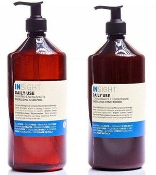 InSight DAILY USE SZAMPON 900 ml + ODŻYWKA 900 ml