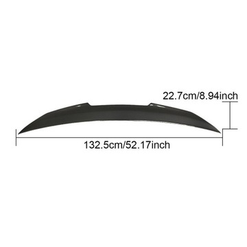 CARBON SPOILER LOTKA BREWKA KLAPA BMW 5 E60 SPORT