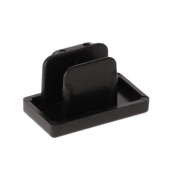 ВИЛКА ДЛЯ 1-ФАЗНОЙ ШИНЫ, ЧЕРНАЯ