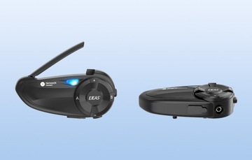 МОТОЦИКЛОВЫЙ ИНТЕРКОМ EJEAS Q7 ДЛЯ ШЛЕМА IP67 НА РАССТОЯНИИ ДО 800 М МАКС. 7 ЧЕЛОВЕК ПРИМЕНЕНИЕ BT