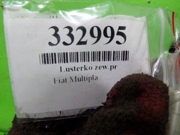 FIAT MULTIPLA FACELIFT ZRCÁTKO PRAVÉ EVROPA
