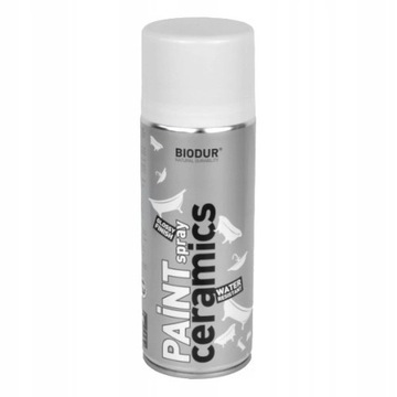Farba Spray do ceramiki 400 ml BIAŁY Emalia