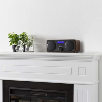 ПОРТАТИВНЫЙ радиосетевой стерео FM DAB+ будильник