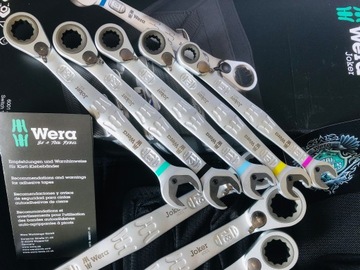 Комбинированные ключи с храповым механизмом Wera Joker XXL