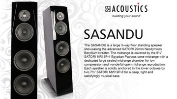 SB Acoustics 6,5″ SATORI MR16P-4 / Paper 4 Ом среднечастотный динамик