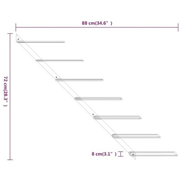 НАСТЕННЫЙ ДЕРЖАТЕЛЬ НА 7 БУТЫЛОК ВИНА, ЗОЛОТОЙ МЕТАЛЛ