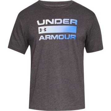 UNDER ARMOUR T-SHIRT TEAM ISSUE WORDMARK SS GREY