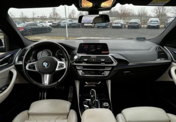 BMW X4 G02 SUV 20d 190KM 2020 BMW X4 20d 190 KM xDrive M Pakiet Led Navi Tempomat Skora Pamiec Salon Pol, zdjęcie 19