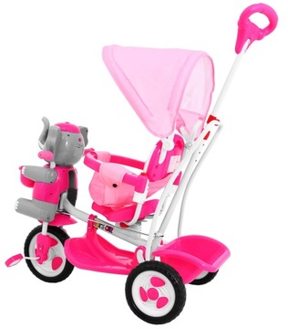Подарок девочке на годик – трехколесный велосипед-слон.
