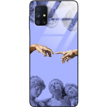 Etui Glass Do SAMSUNG M51 Popularne Słodkie Wzory