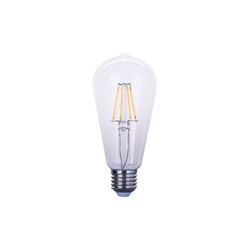 Żarówka LED E27 Filament ST64 4000K 6W