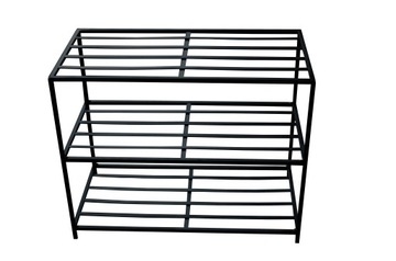 Półka metalowa czarna Loft 80 cm RAFI 3 MOCNA!