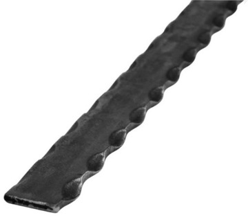 Płaskownik 25x5 młotkowany ogrodzenie balustrada