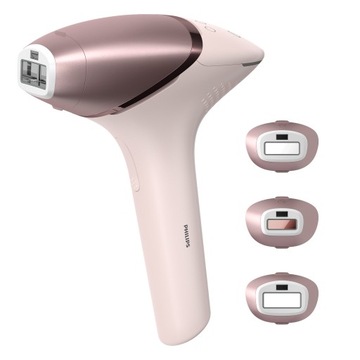 DEPILATOR IPL PHILIPS LUMEA 9000 BRI958/00 ZESTAW X4 NASADKI