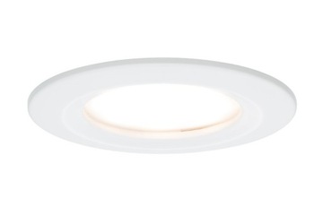 Paulmann Oprawa ściemniana PREMIUM Slim LED 6,8W IP44 - biały mat