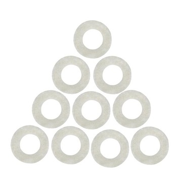 Набор фетровых шайб для верхнего раструбного клапана, 10 шт, белые