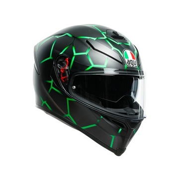 Kask Motocyklowy AGV K5 S Vulcanum Zielony S