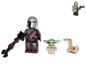 LEGO STAR WARS - Mandalorian (Mando) + Baby Yoda !