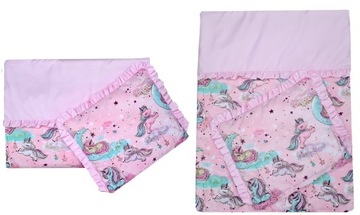 POŚCIEL Z FALBANKĄ DO ŁÓŻECZKA Chicco Next2Me, DOSTAWKI 2-el DUŻY WYBÓR