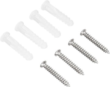 Прямоугольное настенное зеркало в белой раме, 60х90см.