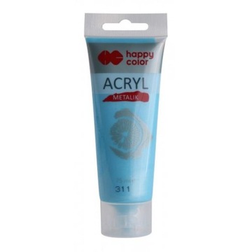 FARBA AKRYLOWA 75ML NIEBIESKI TIFFANU METALIK 311