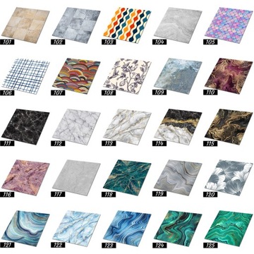 Kafel samoprzylepny winyl 30x30 Geometryczny wzór