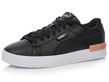 Damskie czarne buty skórzane PUMA JADA sneakersy sportowe r. 37