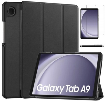 ETUI SMART COVER + SZKŁO do SAMSUNG GALAXY TAB A9 8,7 