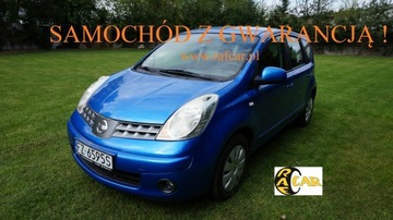 Nissan Note I Mikrovan 1.4 i 16V 88KM 2008 Nissan Note z Niemiec zarejestrowany . Gwarancja