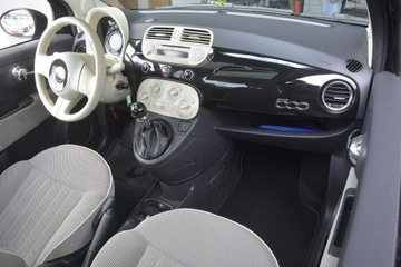 Fiat 500 II Seria 1 1.2 69KM 2014 Fiat 500 1.2 Benzyna klimatyzacja panorama gwar, zdjęcie 12